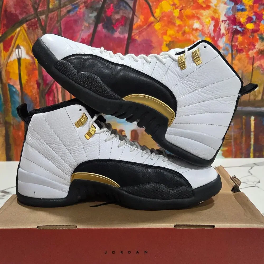 Nike Air Jordan Retro 12 XII Royalty Taxi Men's Size 11 CT8013-170